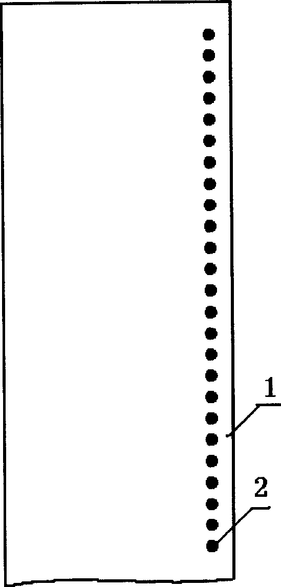 Electronic levelling staff with levelling indication