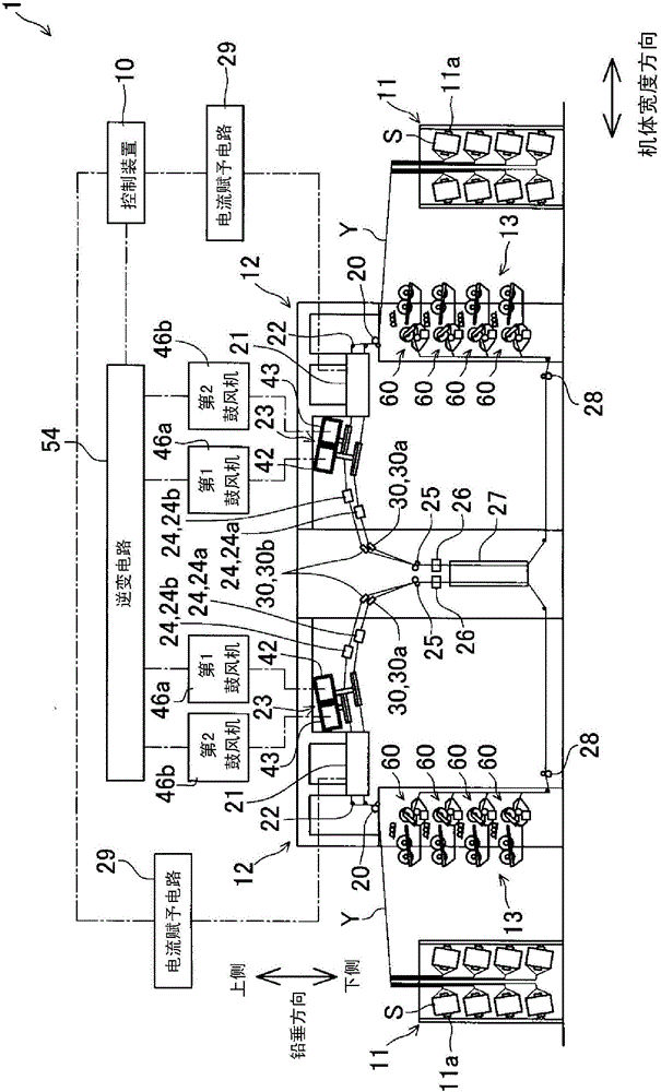 False twist processing machine