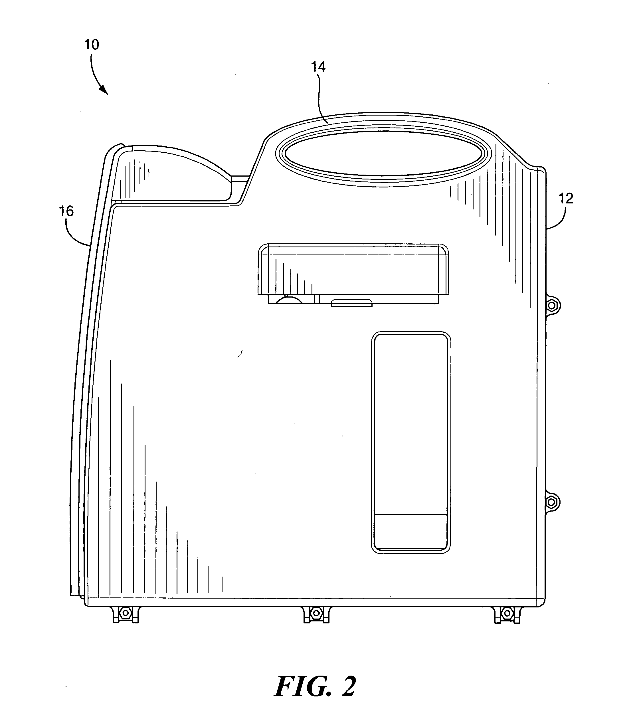 Urine collection receptacle