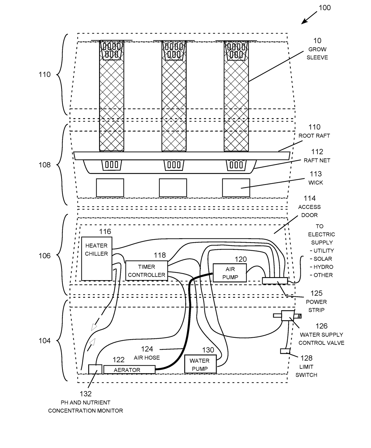 Hybrid Hydroponic Plant Growing Systems