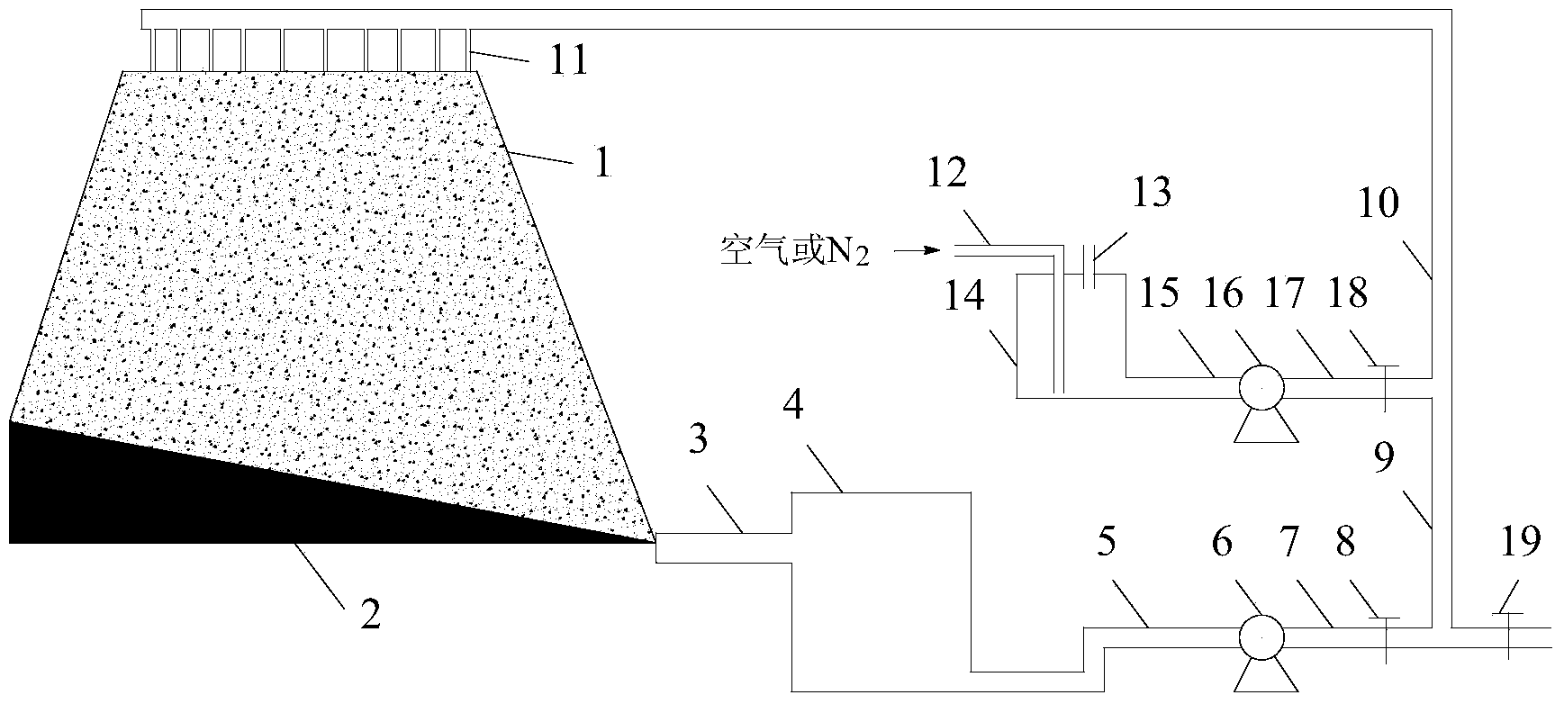 Method and device for improving beneficiability of niobium mineral in niobium-containing tailings