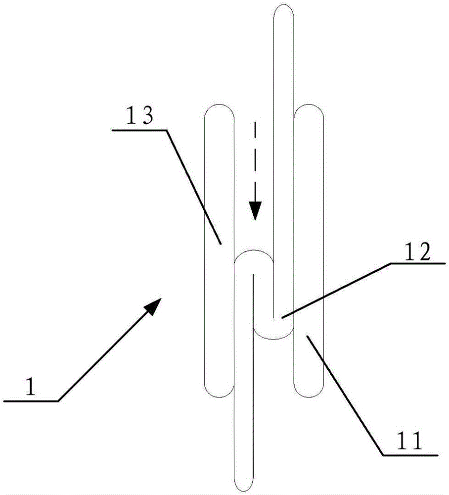 Double needle multilayer automatic return-intestine pulling cylinder and hair band sewing method using the same