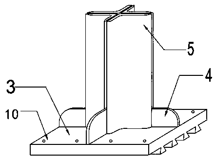 Growable assembled steel structure light building