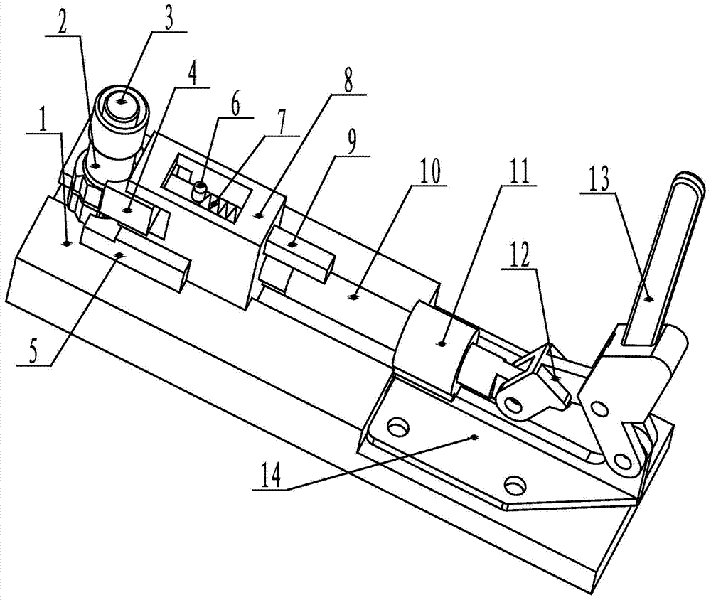 Tubing coupling buckle installation auxiliary device