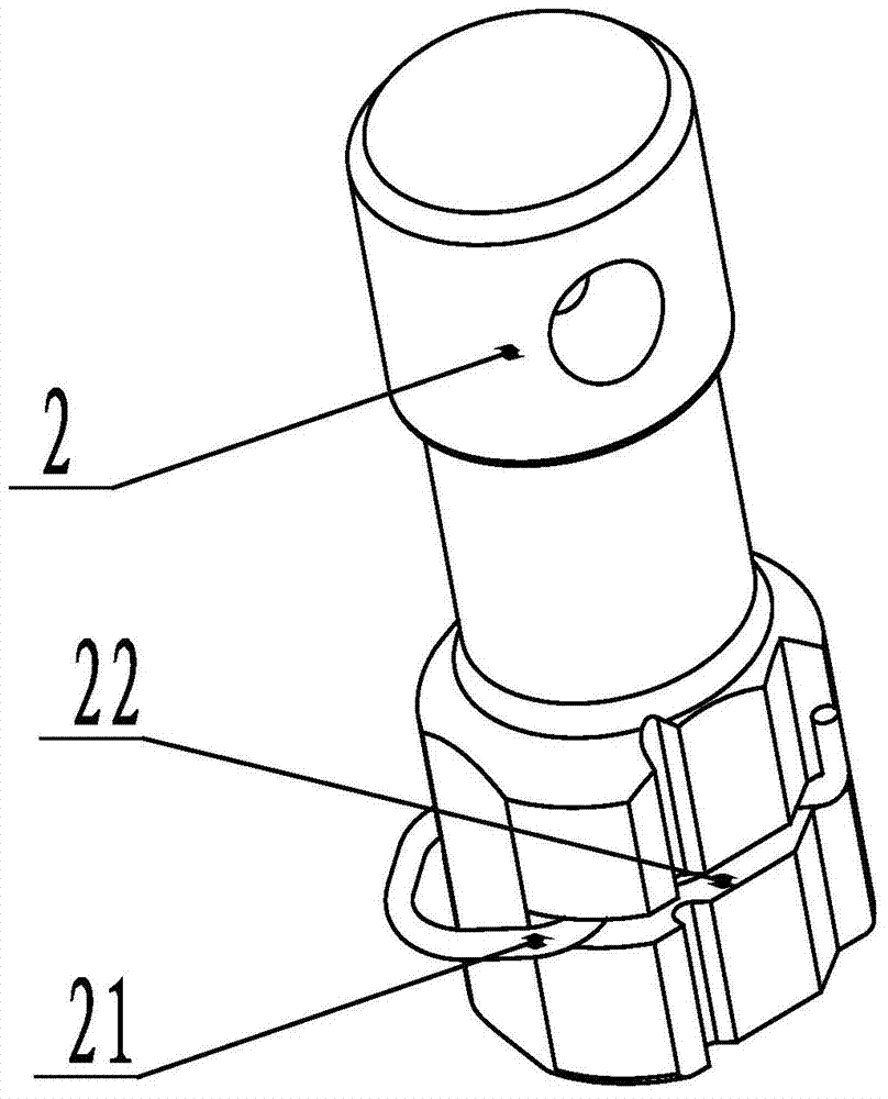 Tubing coupling buckle installation auxiliary device