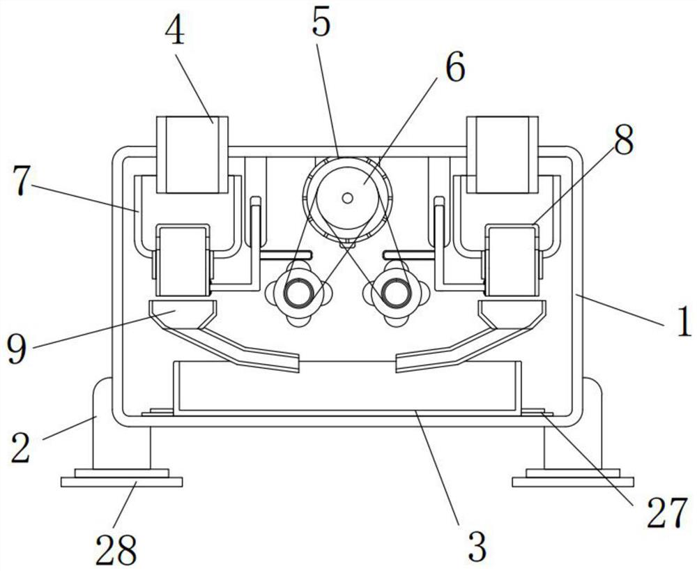 An intelligent batching device for animal husbandry