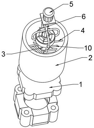 Manufacturing device for aluminum alloy castings