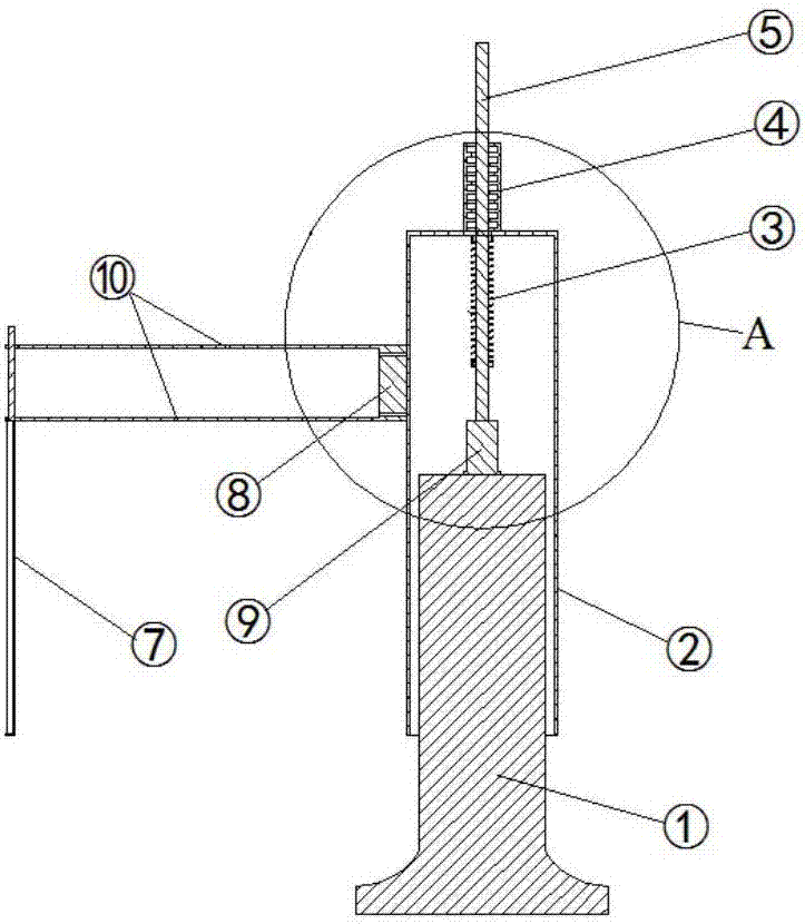 Floating draught fan platform wave absorbing and roll stabilization power generation device and active control method thereof