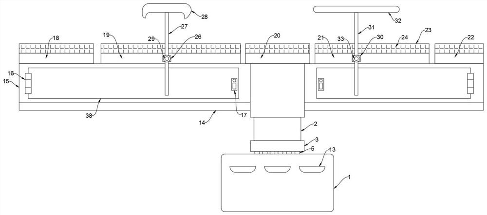 Constant-temperature electric operating table and using method thereof