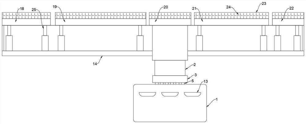 Constant-temperature electric operating table and using method thereof