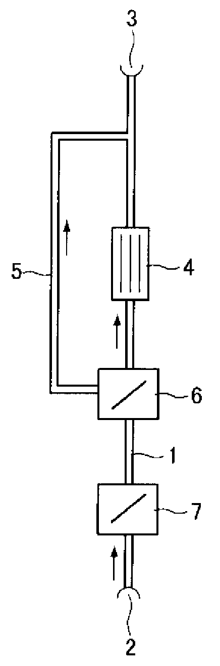 Exhaust gas recirculation device and vehicle provided with the same