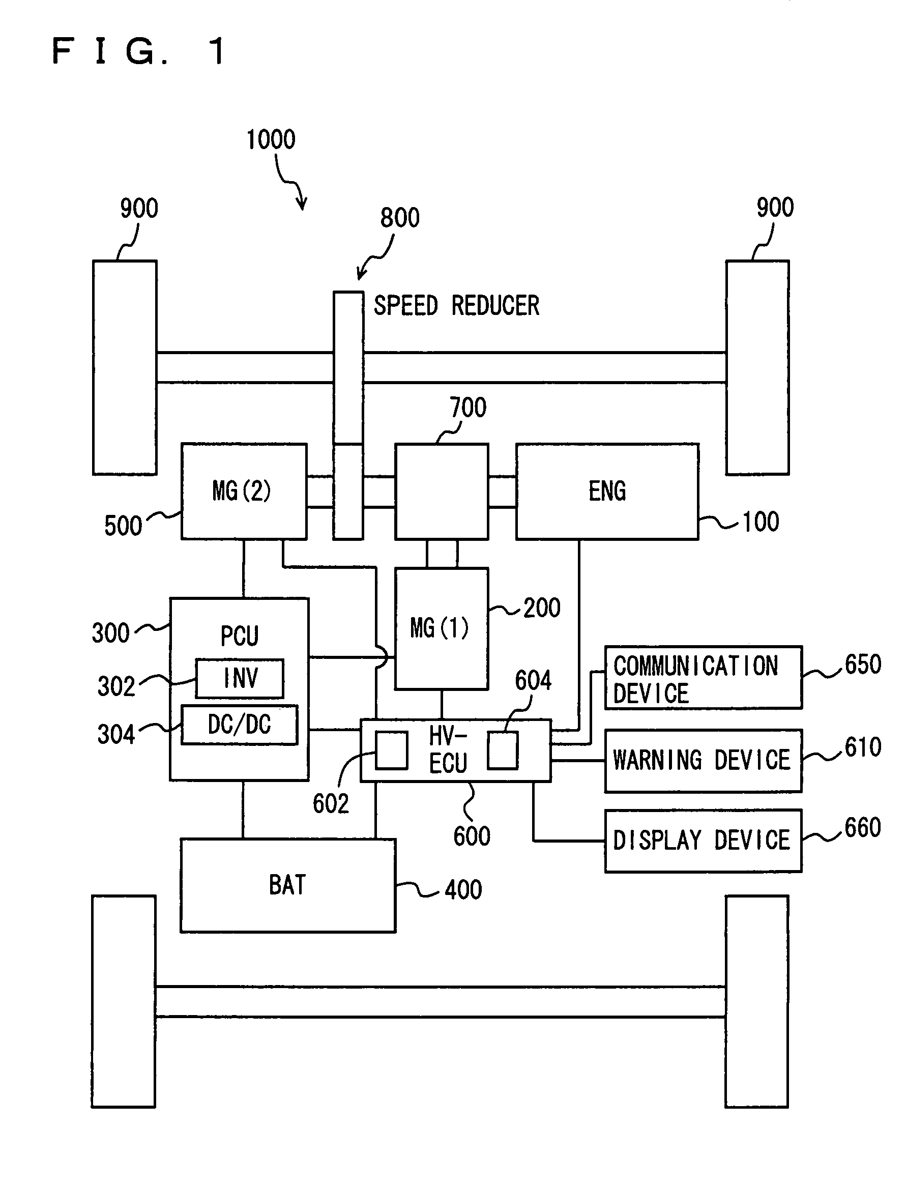 Vehicle warning device