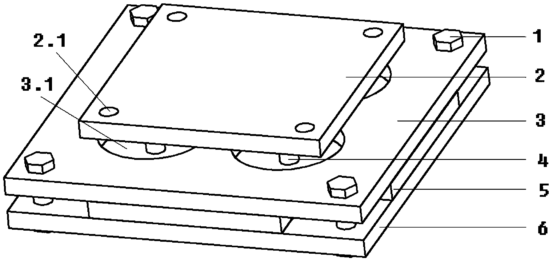 Self-limiting multidirectional tensile friction damper