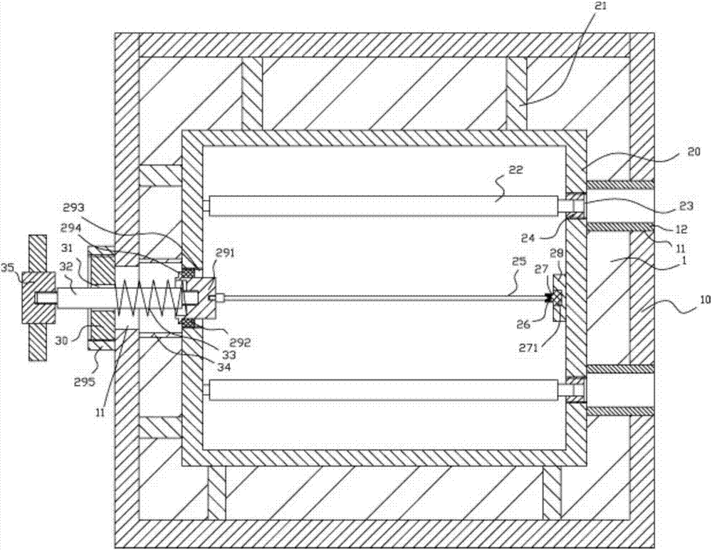 Manual rotating type oven body