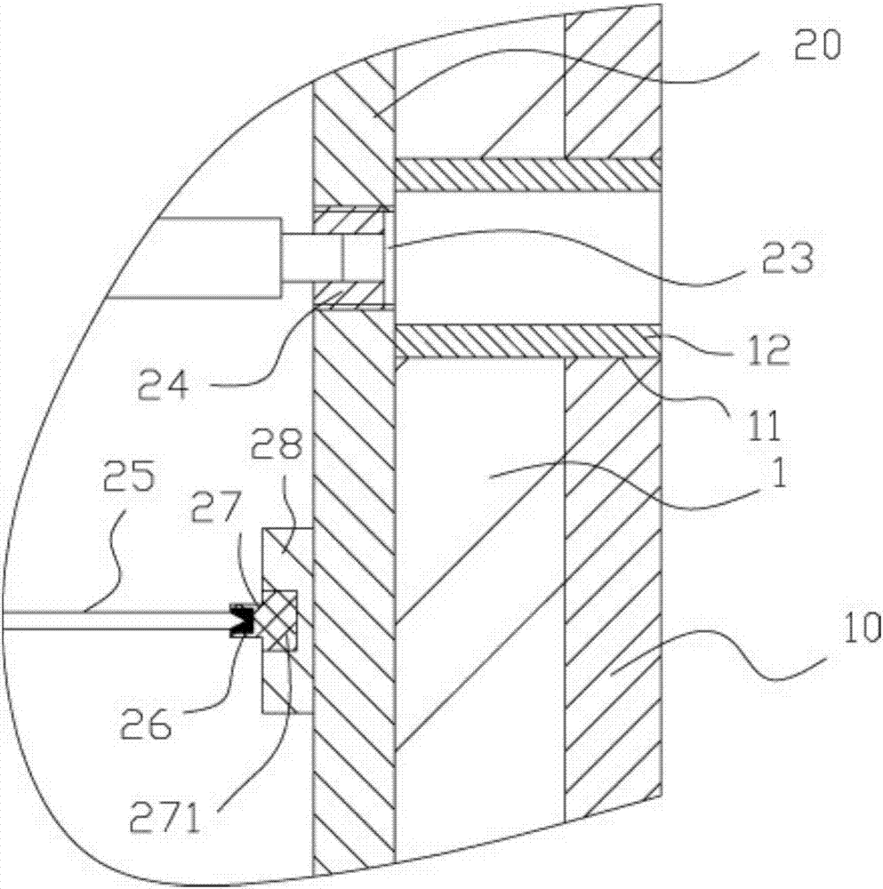 Manual rotating type oven body