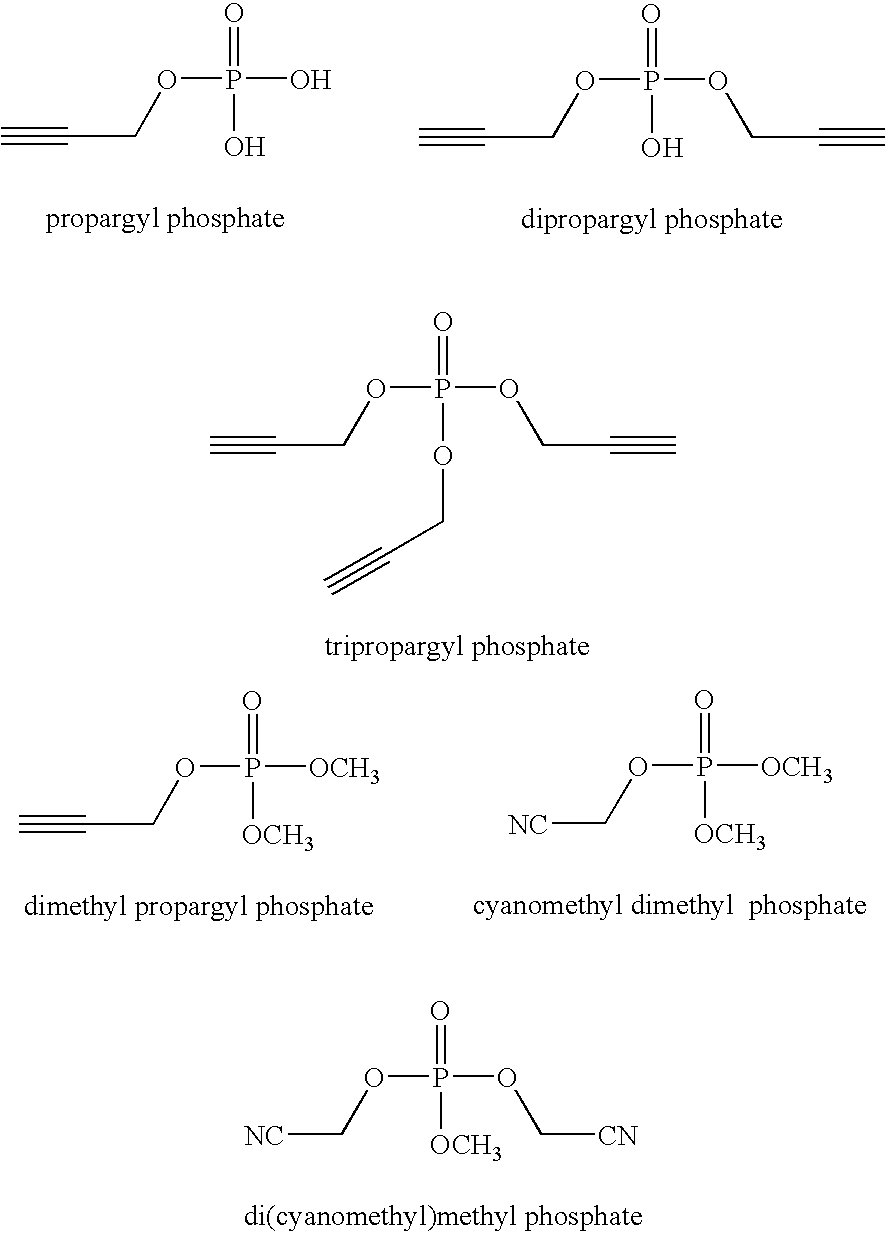 Phosphate additives for nonaqueous electrolyte rechargeable electrochemical cells