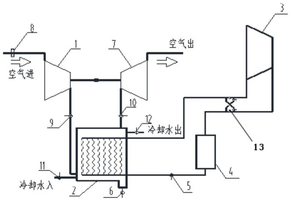 No-frosting air source heat pump system