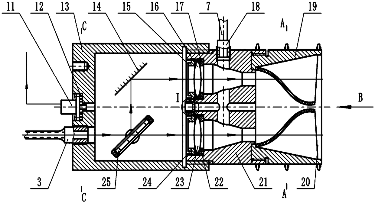 A method and device for underwater weld strengthening based on laser shock wave technology