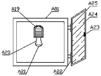 A freeze-dried food preservation device with a predetermined shape and its application method