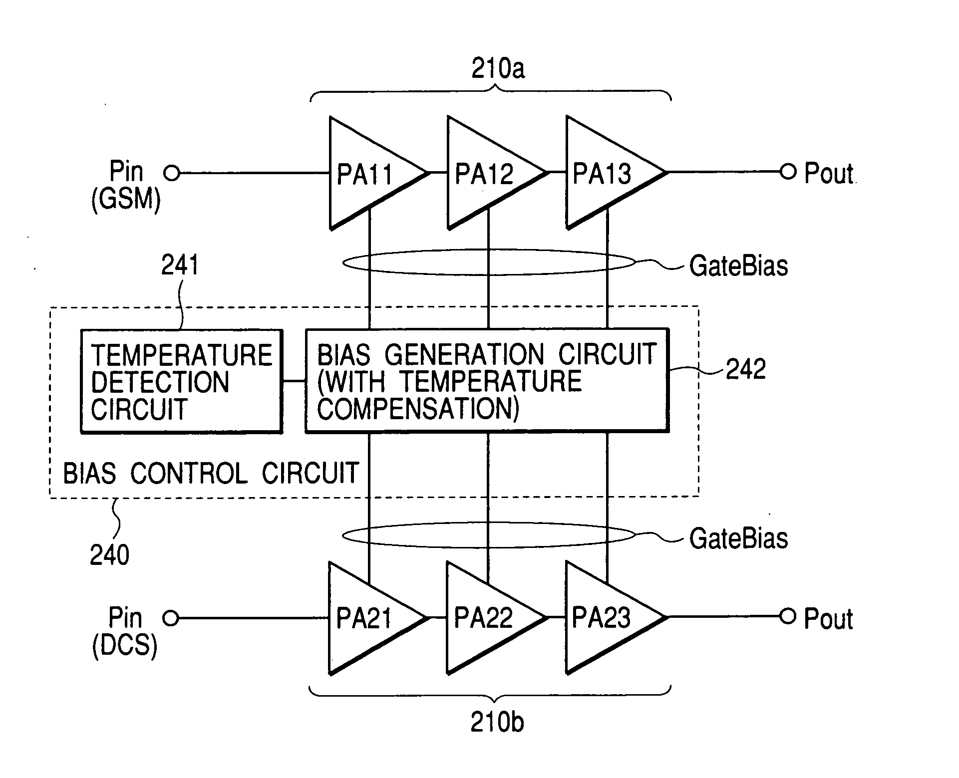 High-frequency power amplification electronic part and wireless communication system