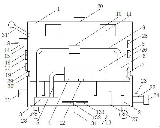 An online manageable air-cooled screw chiller and management system