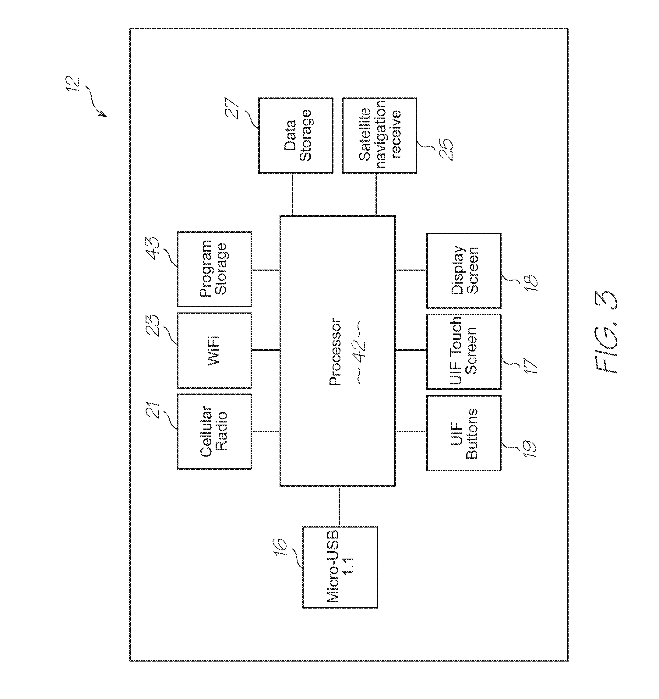 Genetic analysis loc with hybridization array with calibration chamber containing chamber with a blocked inlet spotted with reporter