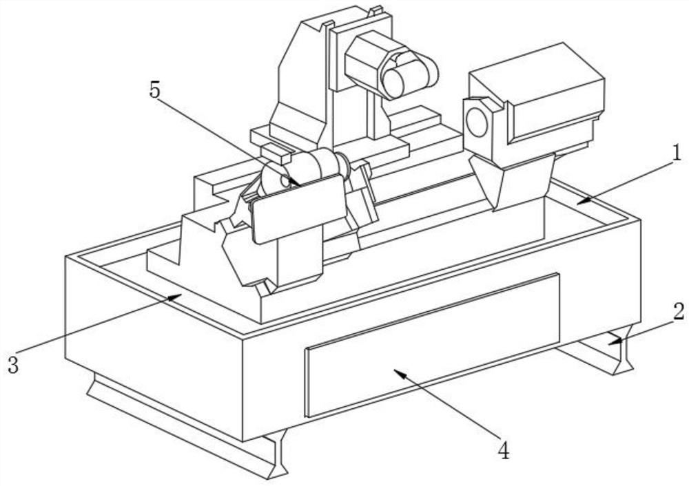 Multi-chip removal system linkage series processing system and method based on CNC machine tool