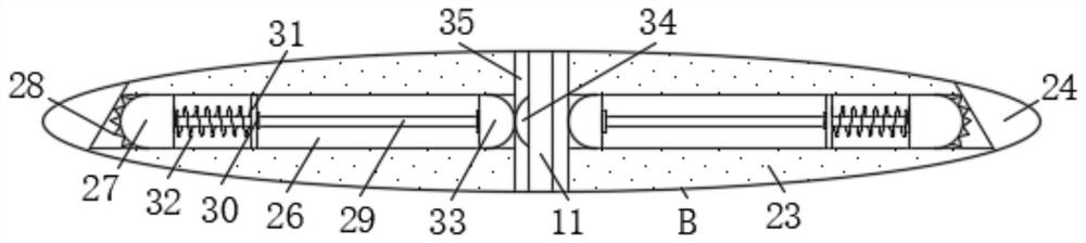 Cake smashing device with drying function for fertilizer processing and drying process