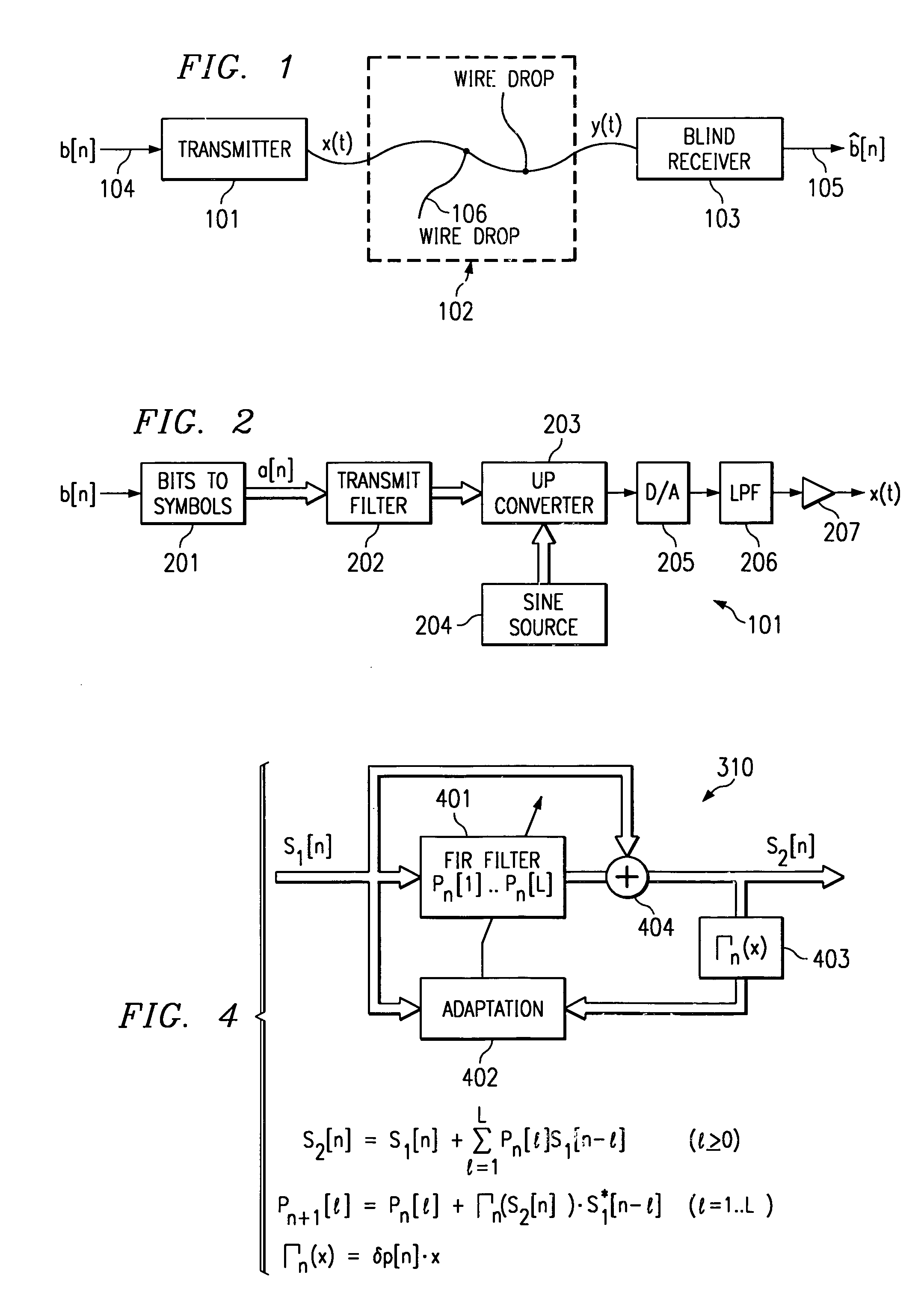 Blind DFE and phase correction