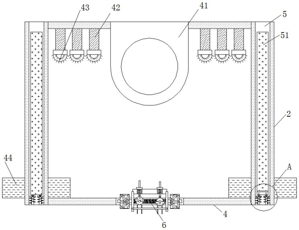 Large suspended ceiling air purifier shell