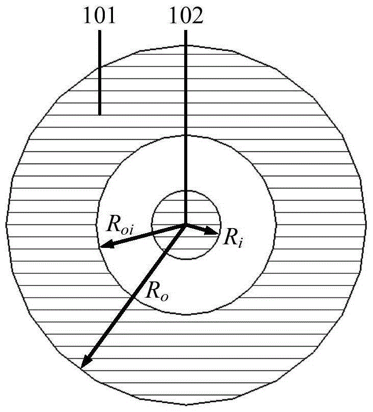 Relativistic Magnetron with Compact Axial Output Te11 Mode