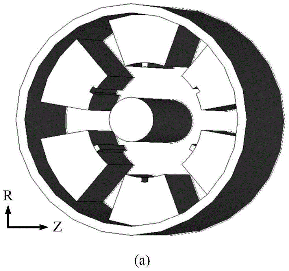 Relativistic Magnetron with Compact Axial Output Te11 Mode