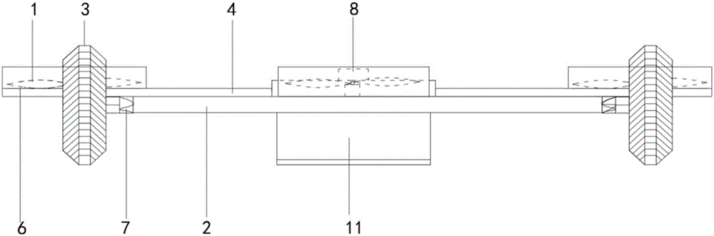 Tunnel lining defect ground-penetrating radar detection system on basis of wall clinging type detection vehicle