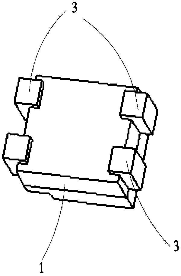 Super-small-point-interval SMD (surface mounted device) composited LED lamp