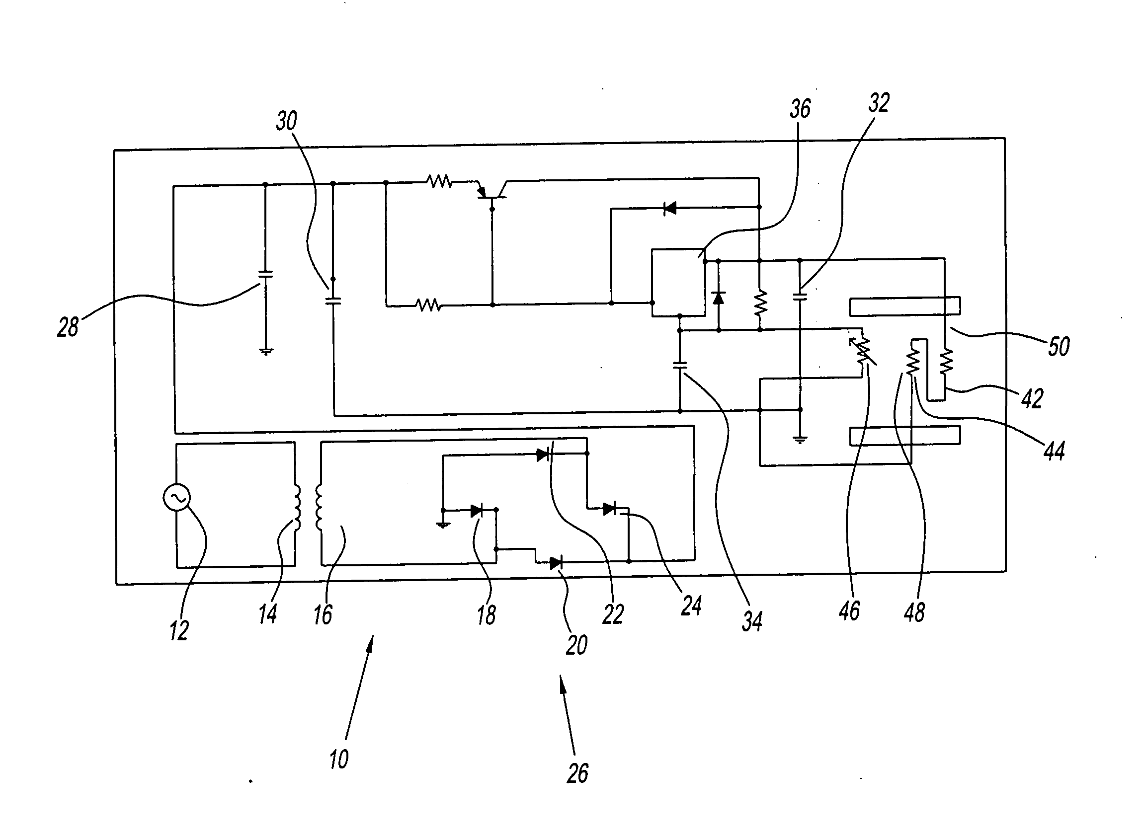 Device for Controlling a Thermo-Electric System