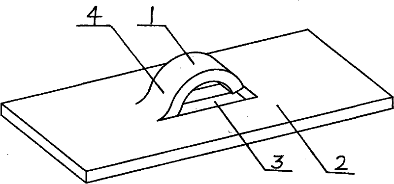 One-way fixed float valve plate