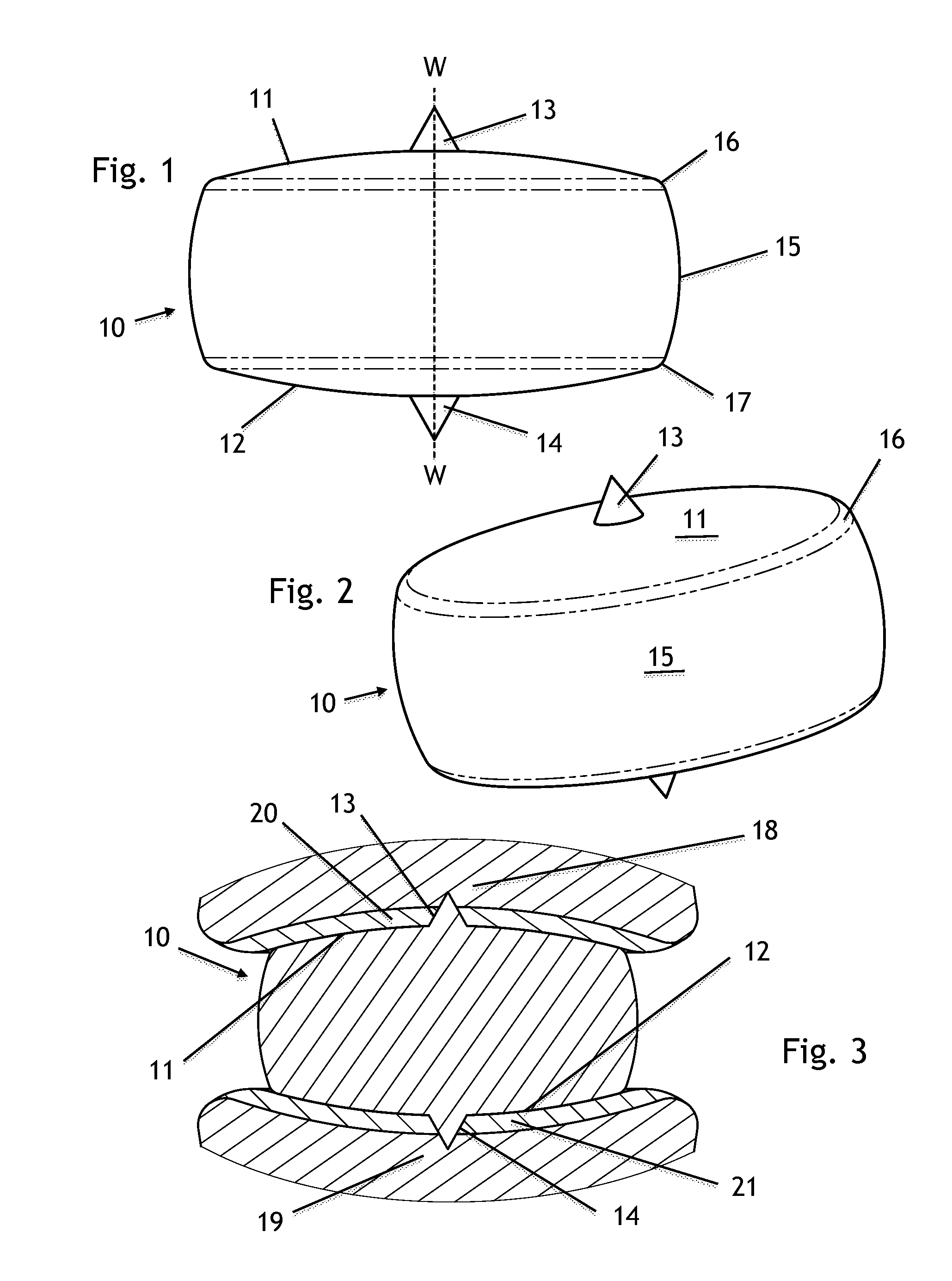 Unitary Spinal Disc Implant