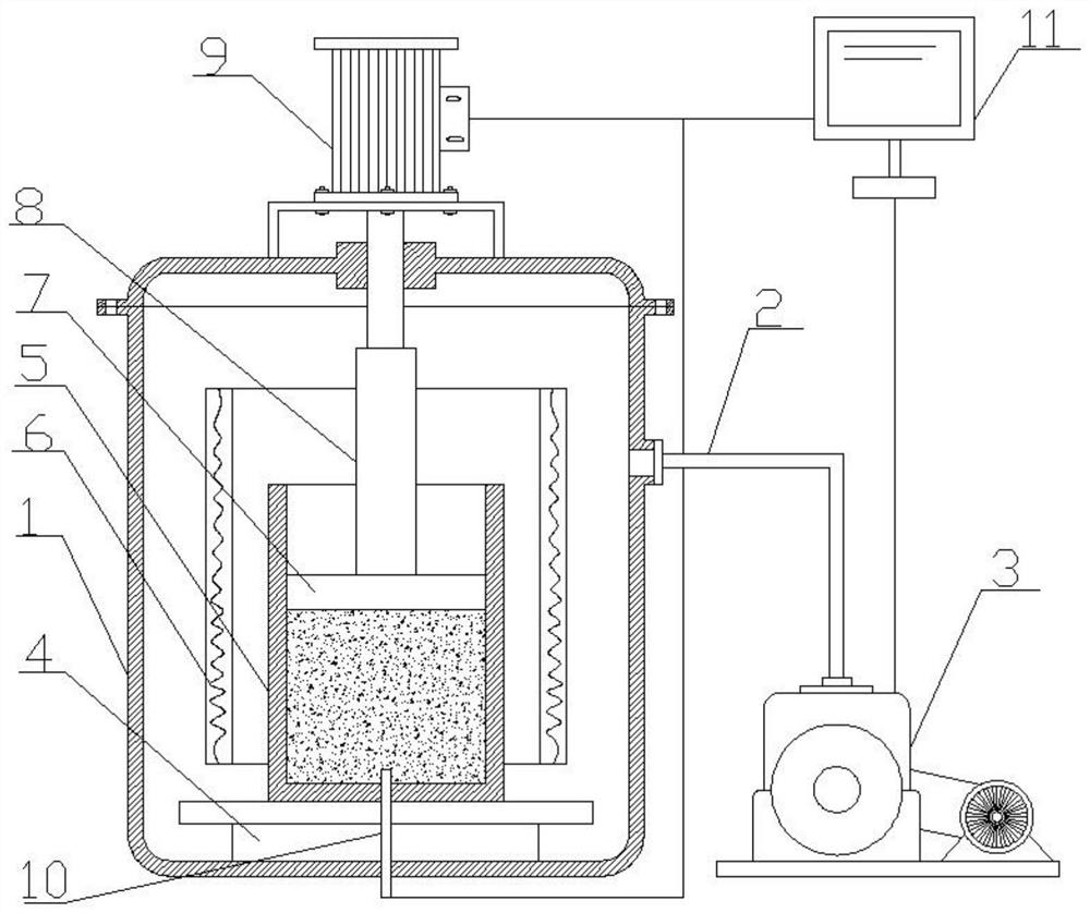 Method and device for testing heating sintering characteristics of solid-state continuous casting covering slag