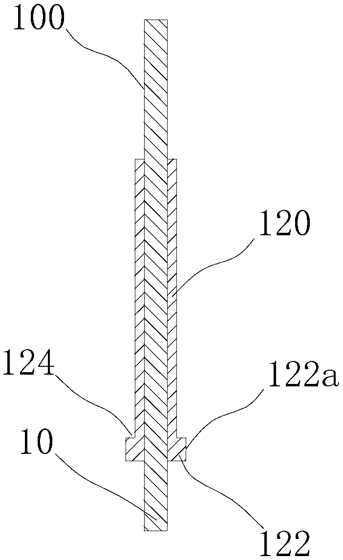 Tab package structure and pouch battery