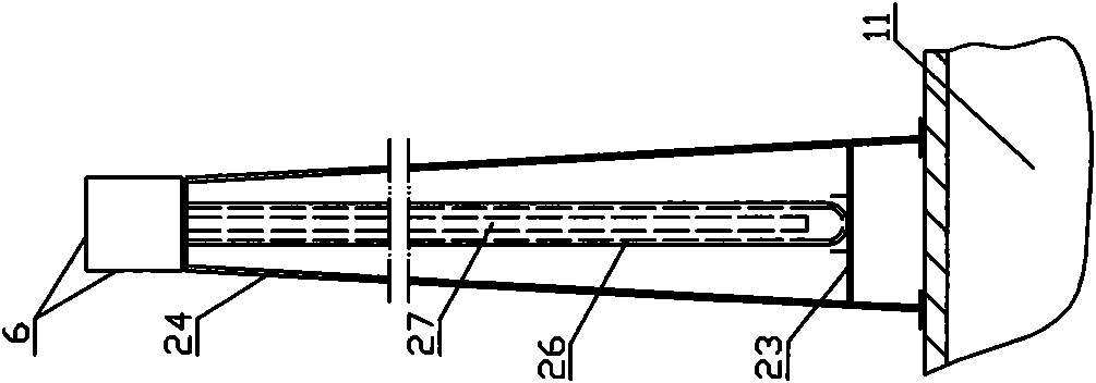 Double heat absorption combined solar energy air heater