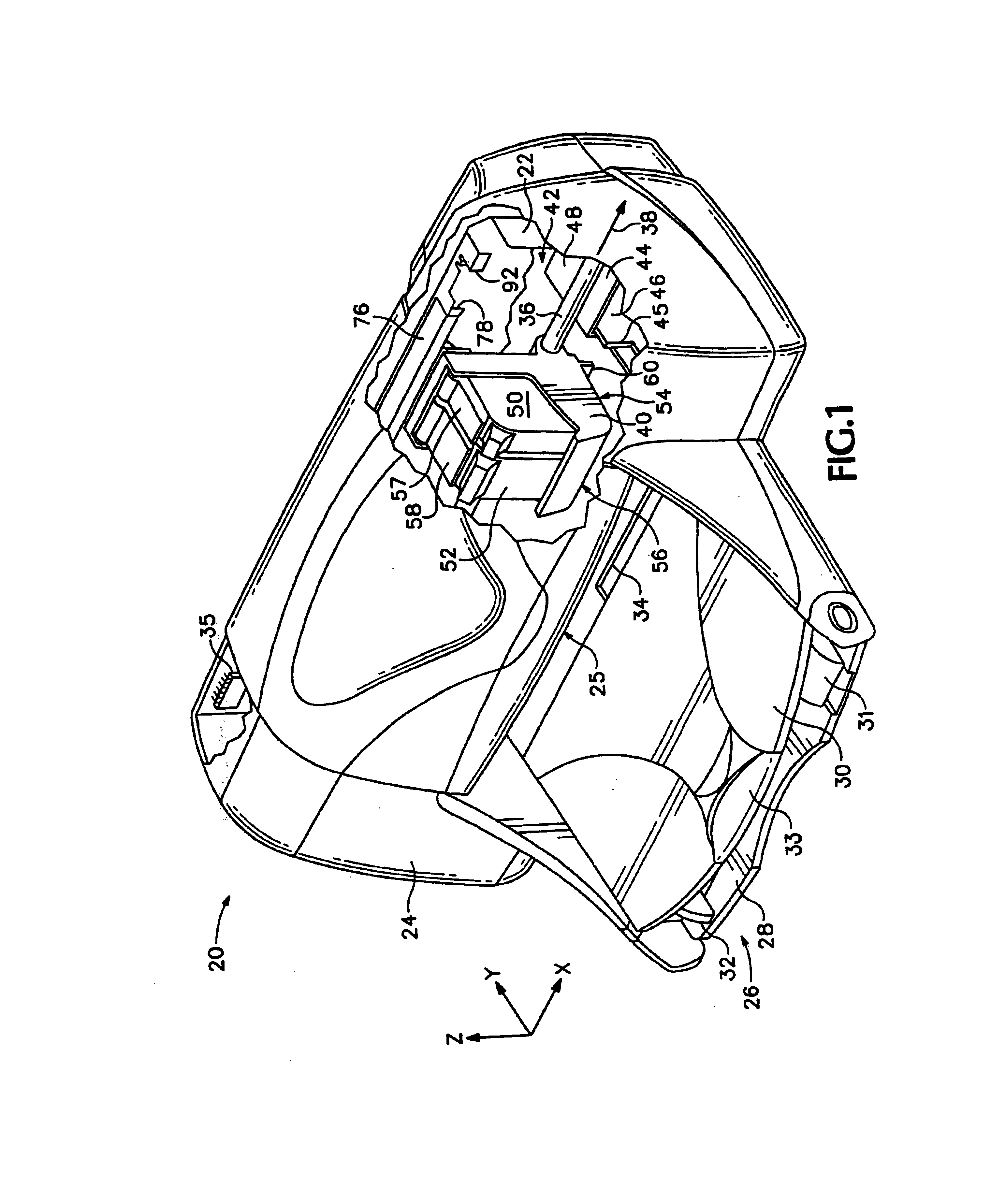 Automatic printhead-to-media spacing adjustment system