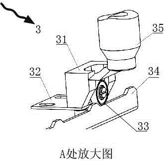 Spinning frame automatic doffing trolley