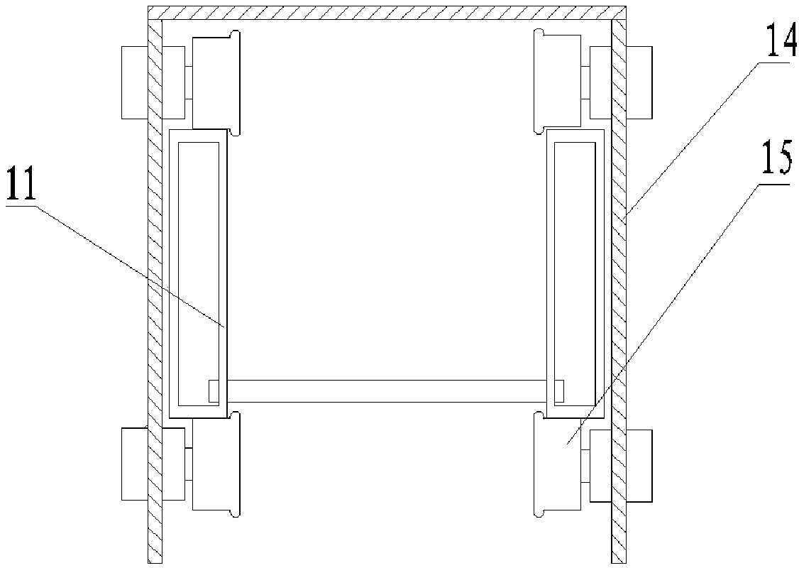 Mixed iron car capping device and capping method