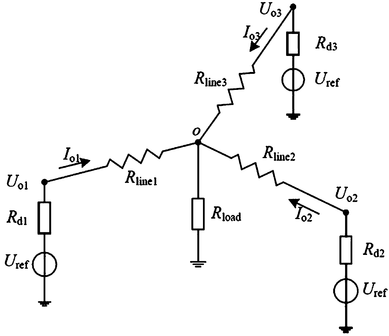 Isolated DC microgrid self-adaptive droop control method