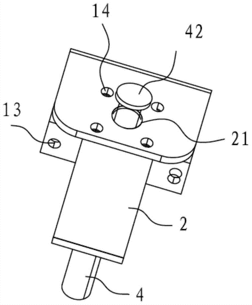 Spring retraction device of 3d movement