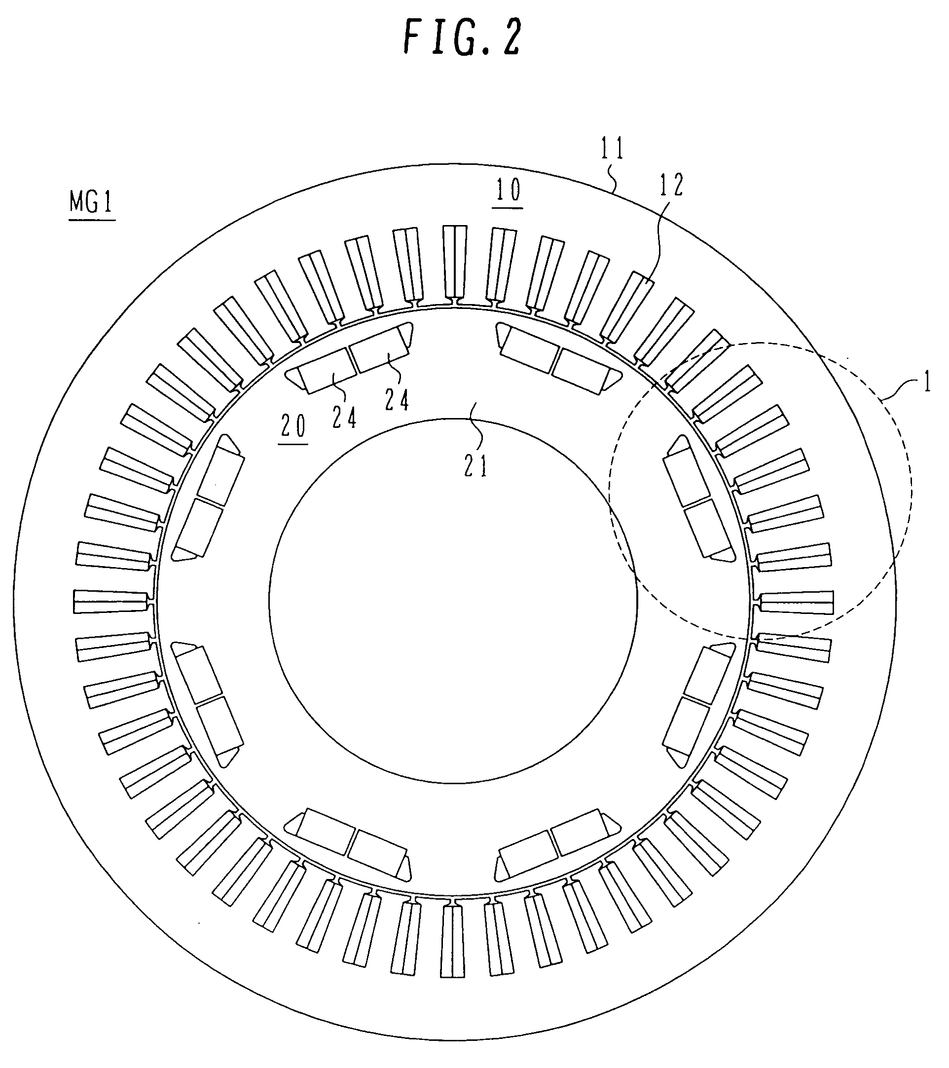 Permanent magnet type rotating electrical machine