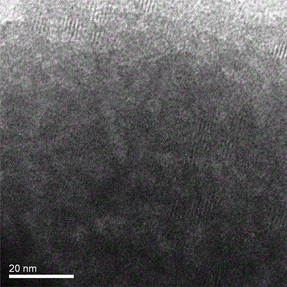 A kind of preparation method of hierarchical porous low silica zeolite