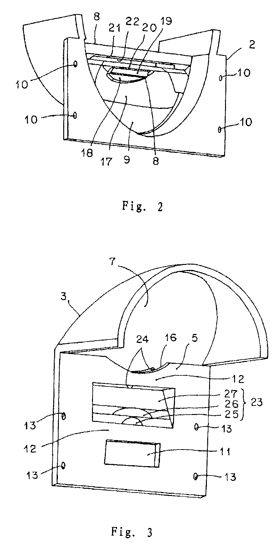 Lamp unit for vehicles