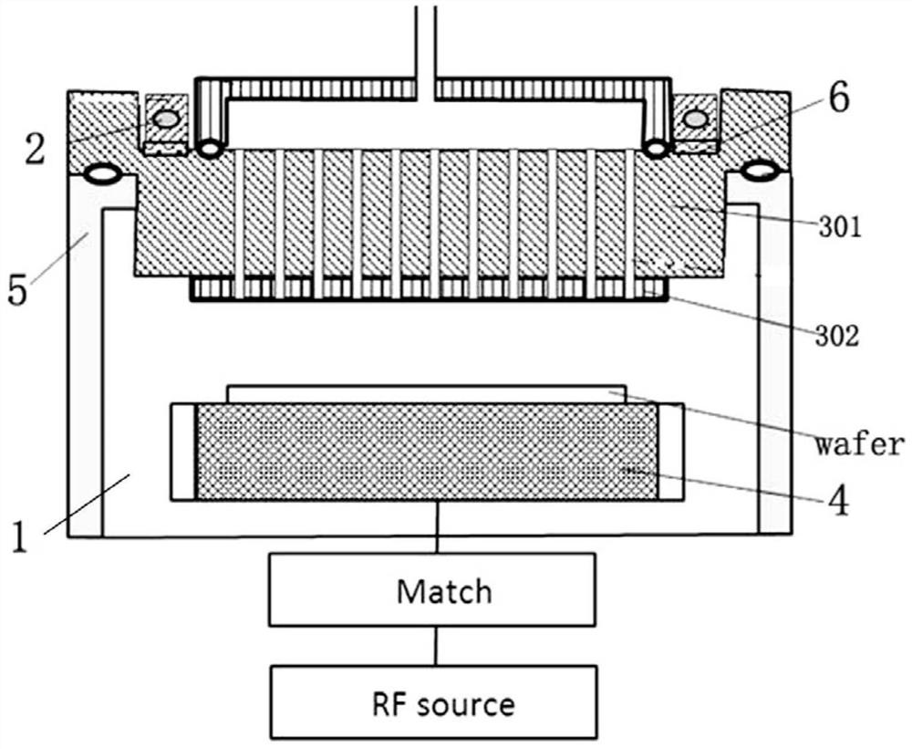 Plasma processing device and heating device and working method thereof