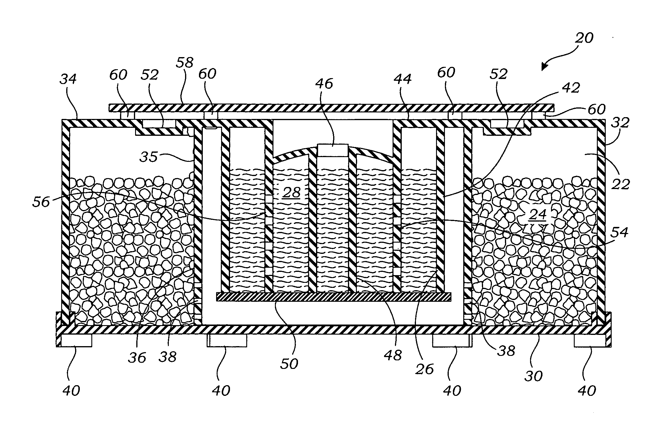 Sterilization heating module